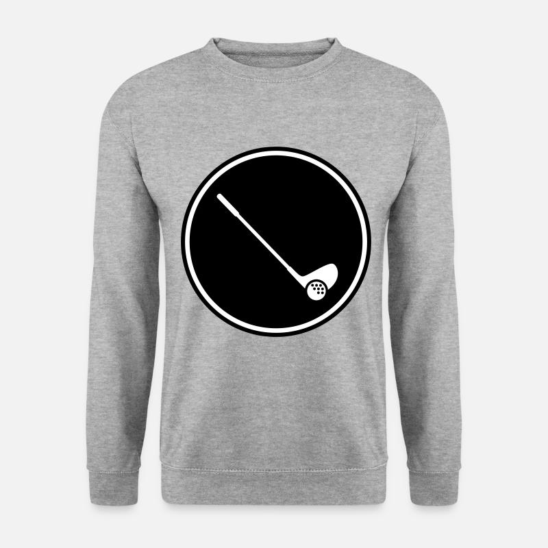 Golf symbol - Unisex Sweatshirt - salt & pepper