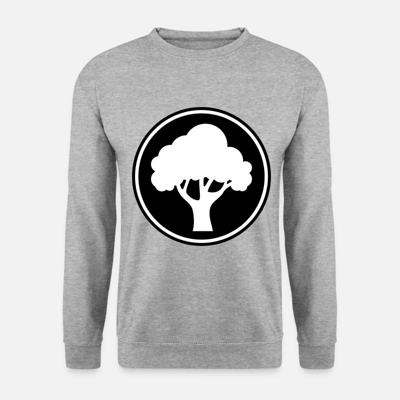 Tree Nature Symbol - Unisex Sweatshirt - salt & pepper