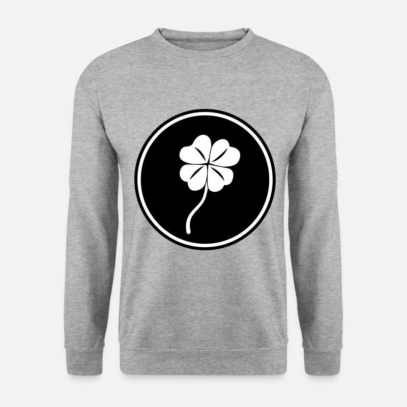 Lucky clover - Unisex Sweatshirt - salt & pepper