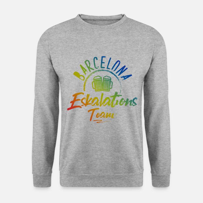 Barcelona Escalation - Unisex Sweatshirt - salt & pepper