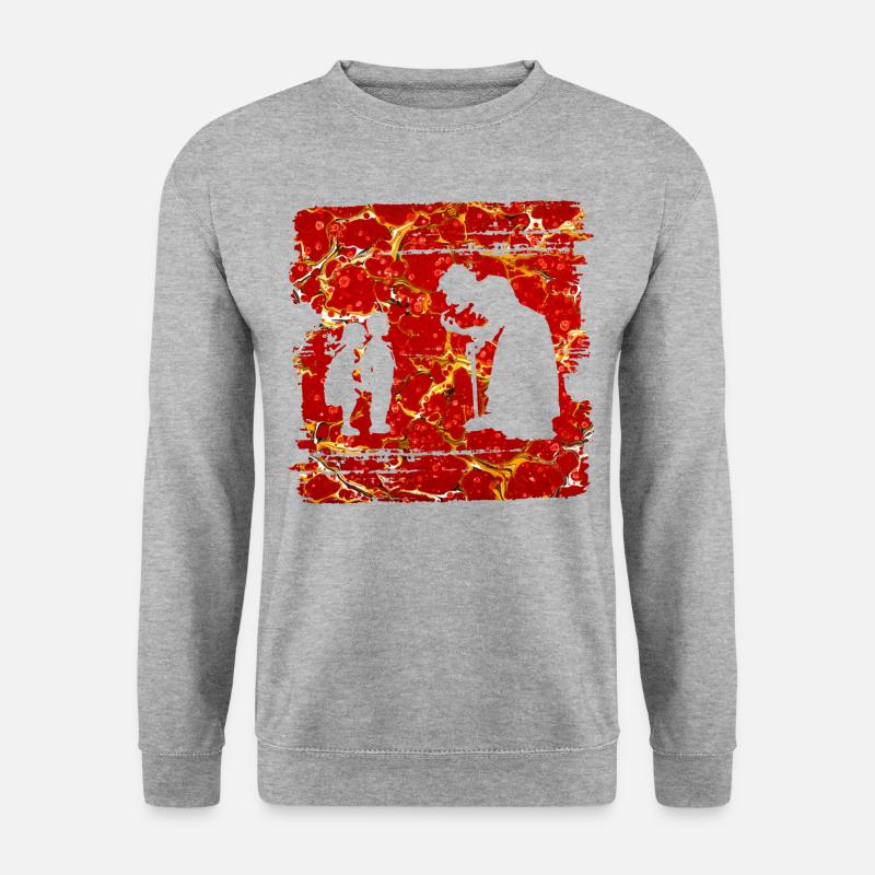 hänsel und gretel e 232 - Unisex Pullover - Weißgrau meliert