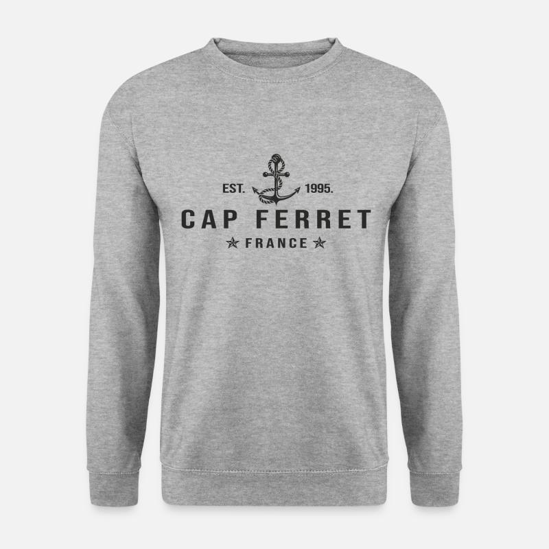 Cap Ferret cool gift Arcachon - Unisex Sweatshirt - salt & pepper