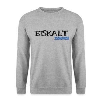 eisbader eiskalt eisbaden kryotherapie kneipp - Unisex Pullover - Weißgrau meliert - Vorne - Alina (178cm) & Michal (187cm)