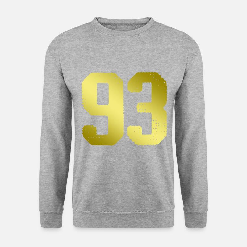 93 number jersey - Unisex Sweatshirt - salt & pepper