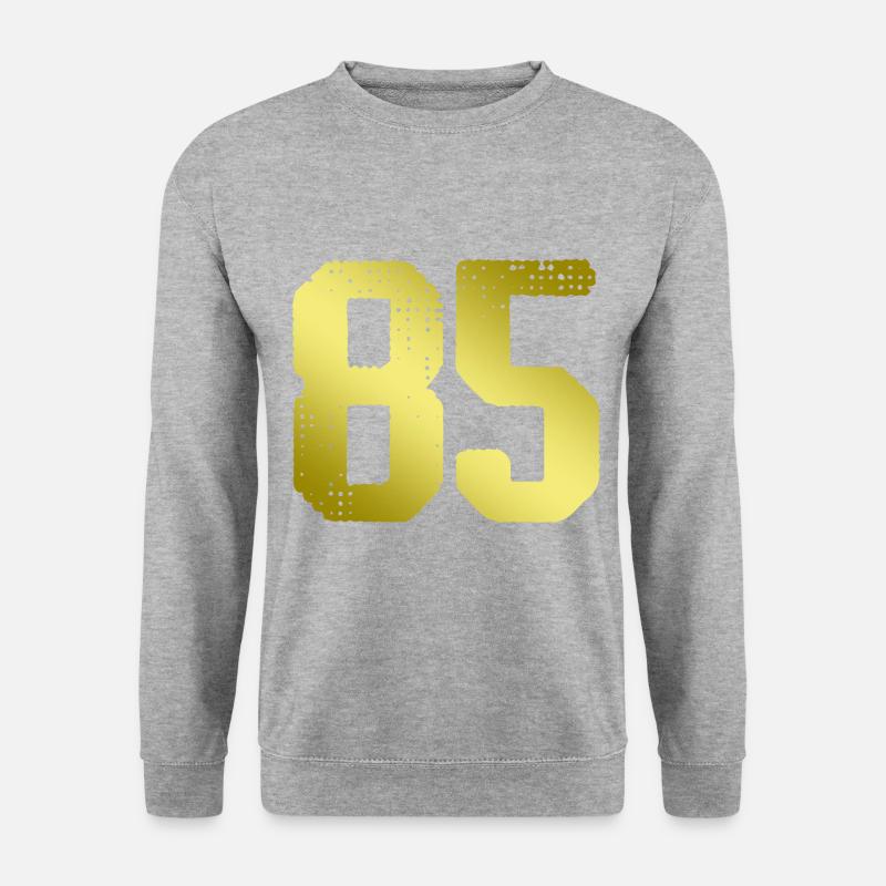 85 number jersey - Unisex Sweatshirt - salt & pepper