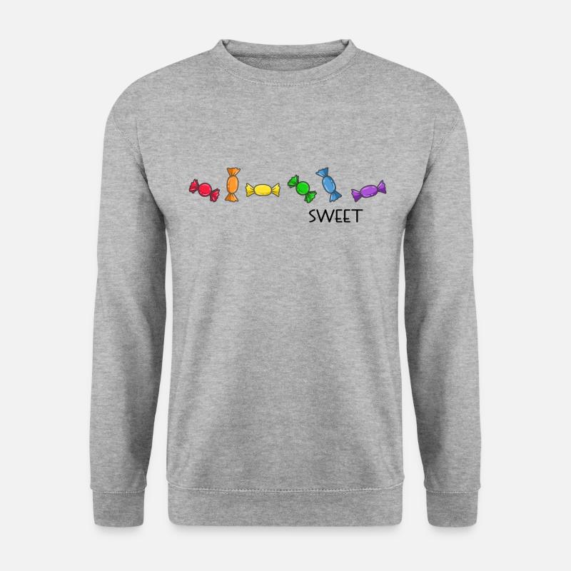 LGBT pride rainbow sweet human - Unisex Sweatshirt - salt & pepper