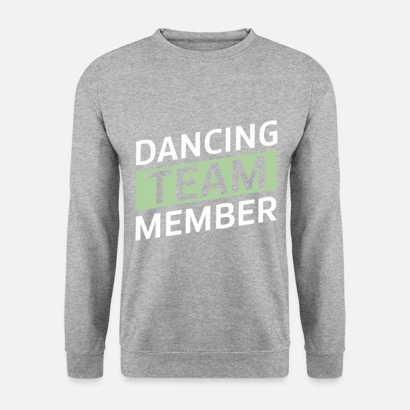 Dancing Team - Unisex Pullover - Weißgrau meliert