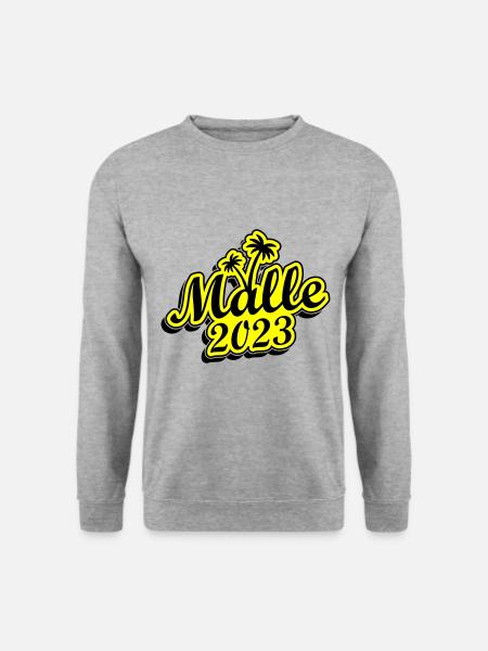 Malle 2023 - Unisex Sweatshirt - salt & pepper