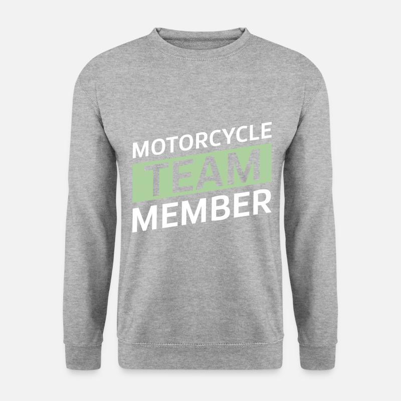 Motorcycle Team - Unisex Sweatshirt - salt & pepper