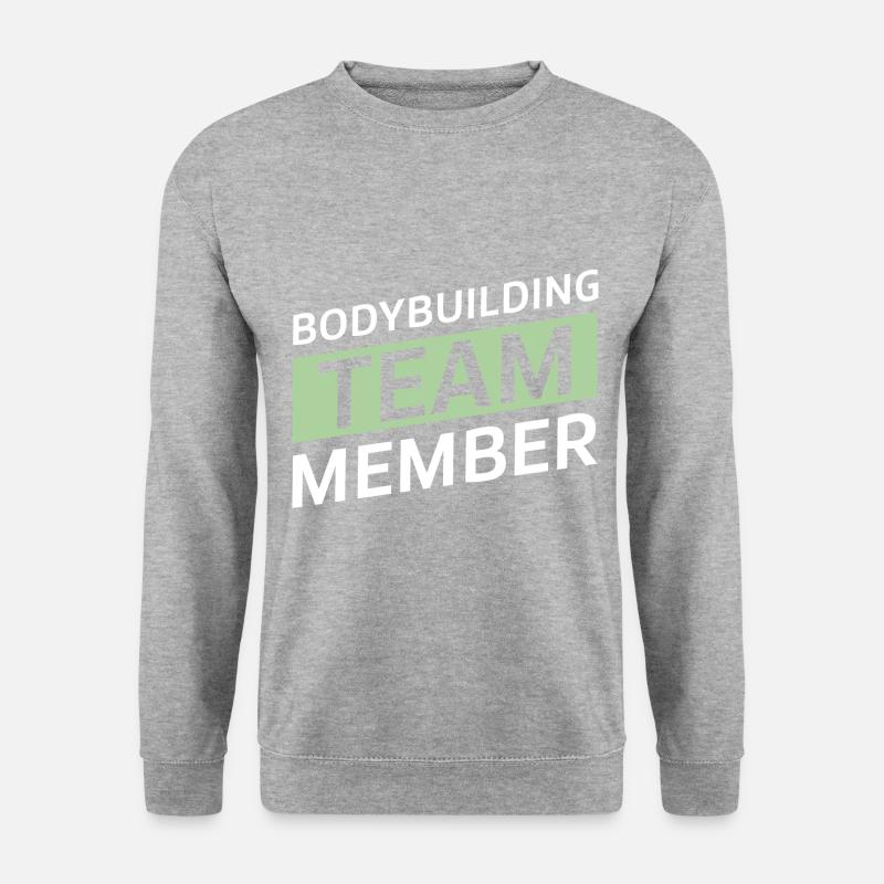 Équipe de musculation - Sweat-shirt Unisexe - gris chiné