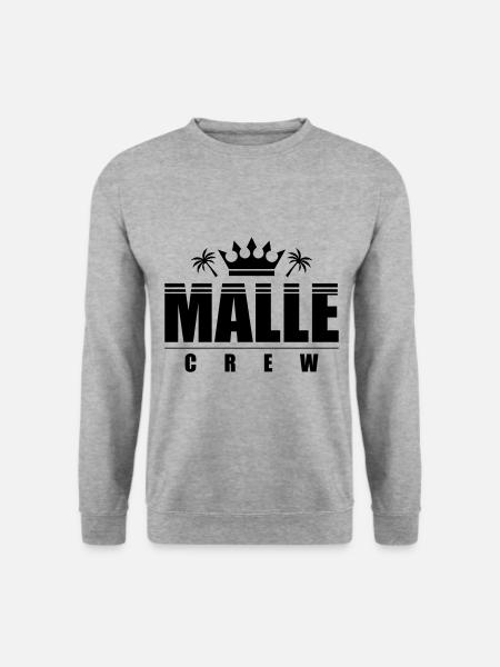 Malle Crew - Unisex Sweatshirt - salt & pepper