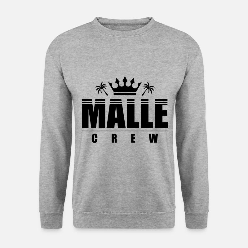 Malle Crew - Unisex Sweatshirt - salt & pepper