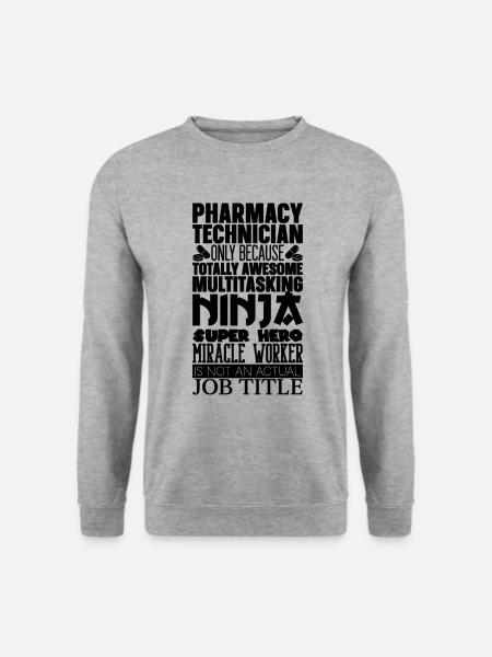 Pharmacy Technician Pharmacy Gift Idea - Unisex Sweatshirt - salt & pepper