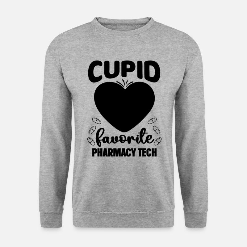 Apothekentechniker Apotheke Techniker Geschenkidee - Unisex Pullover - Weißgrau meliert