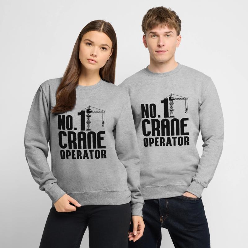 Crane Operator Construction Construction Profession Gift Idea Unisex Sweatshirt