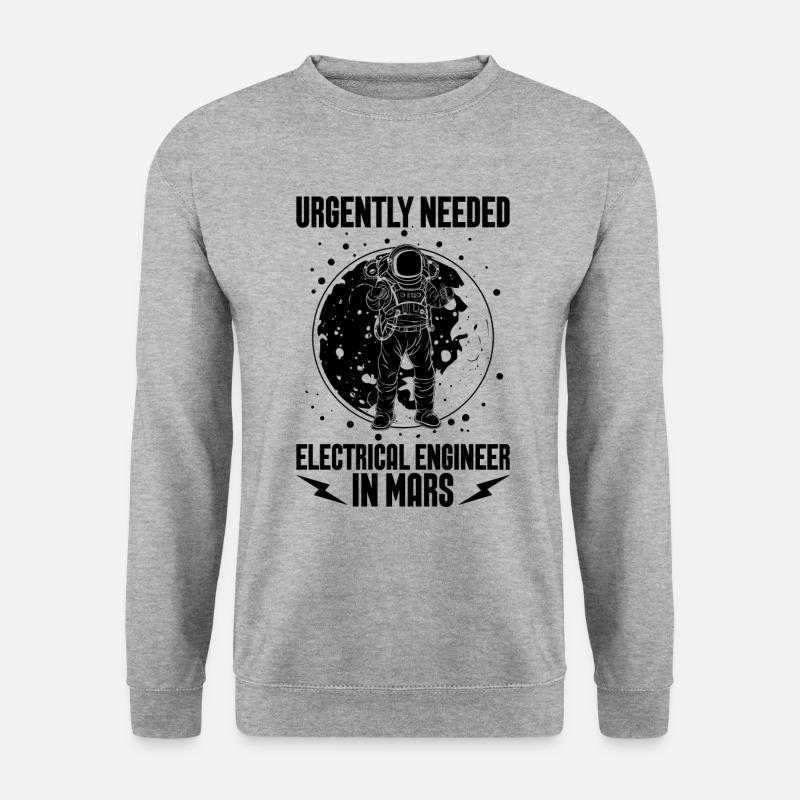 Urgently Needed Electrical Electronics Engineer - Unisex Pullover - Weißgrau meliert