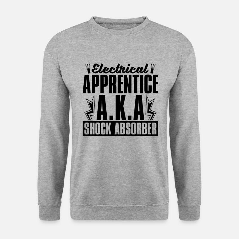 Electrical Apprentice A.K.A Electronics Engineer - Unisex Pullover - Weißgrau meliert