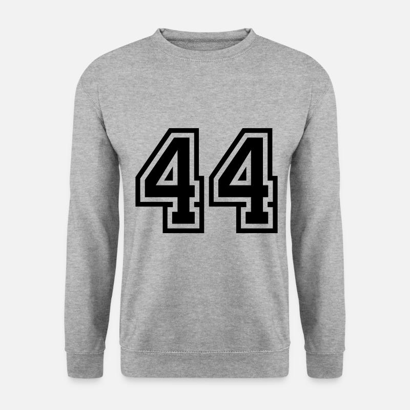 Symbole numérique 44 - Sweat-shirt Unisexe - gris chiné