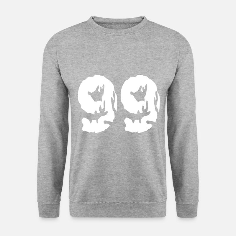 99 Number Jersey - Unisex Sweatshirt - salt & pepper