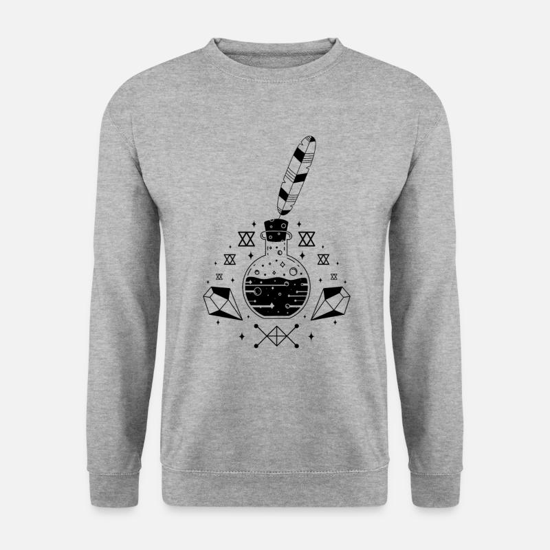 Zaubertrank - Unisex Pullover - Weißgrau meliert