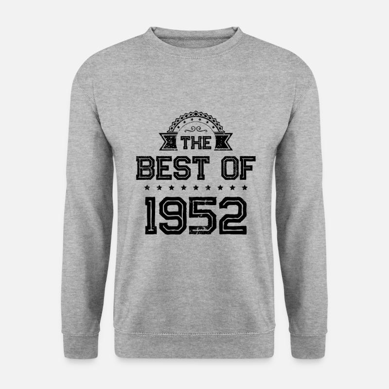1952 best of - Unisex Pullover - Weißgrau meliert