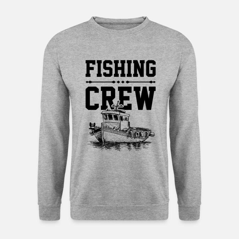 Fishing Crew - Unisex Sweatshirt - salt & pepper