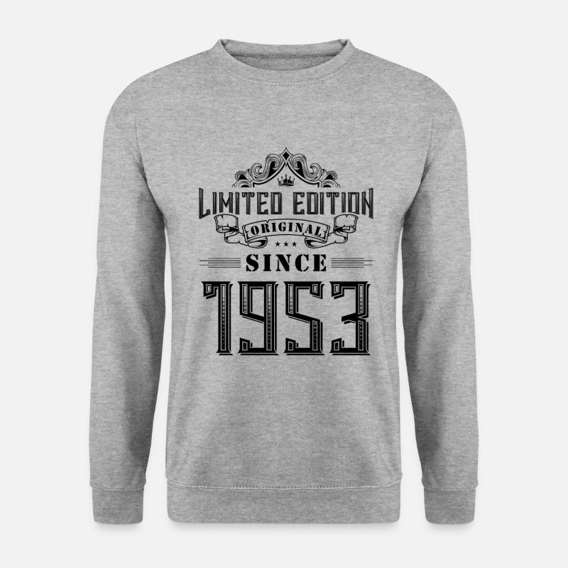 1953 limited edition - Unisex Pullover - Weißgrau meliert