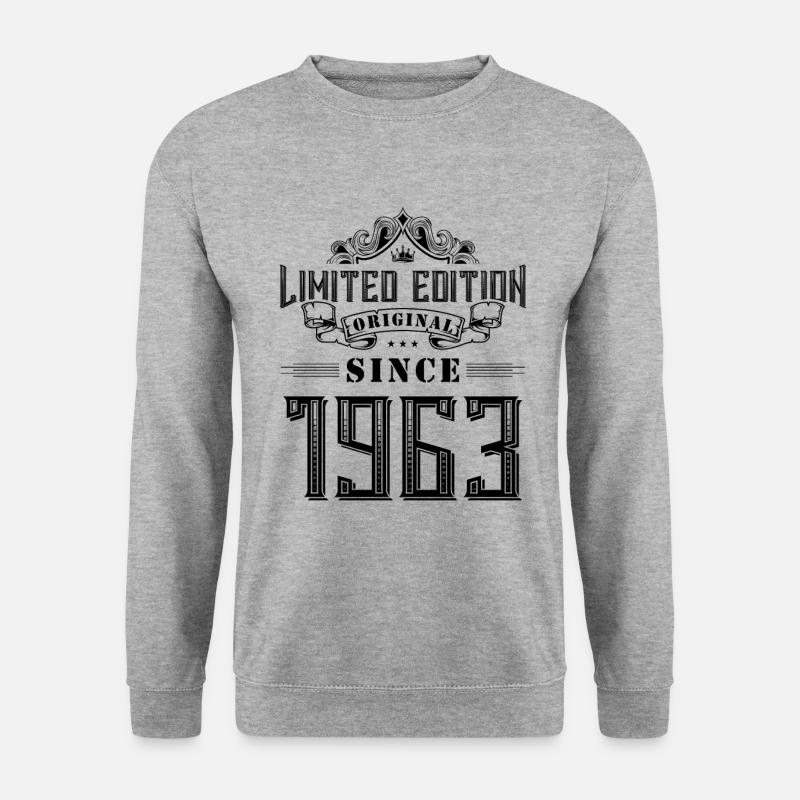 1963 Limited edition - Unisex Sweatshirt - salt & pepper
