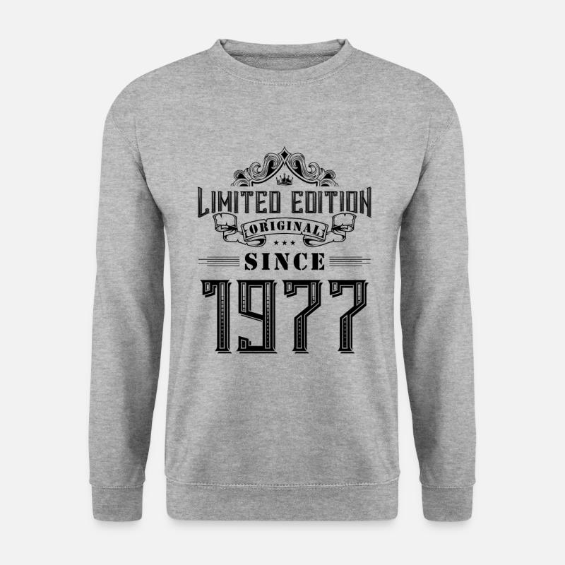 1977 Édition limitée - Sweat-shirt Unisexe - gris chiné