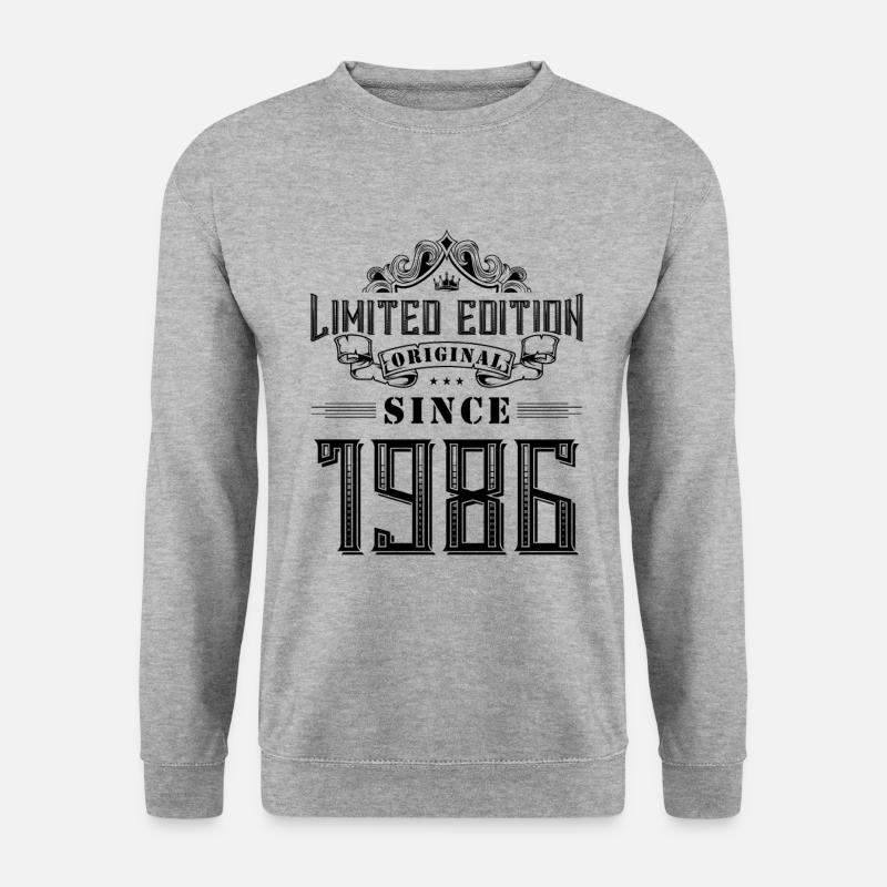 1986 limited edition - Unisex Sweatshirt - salt & pepper