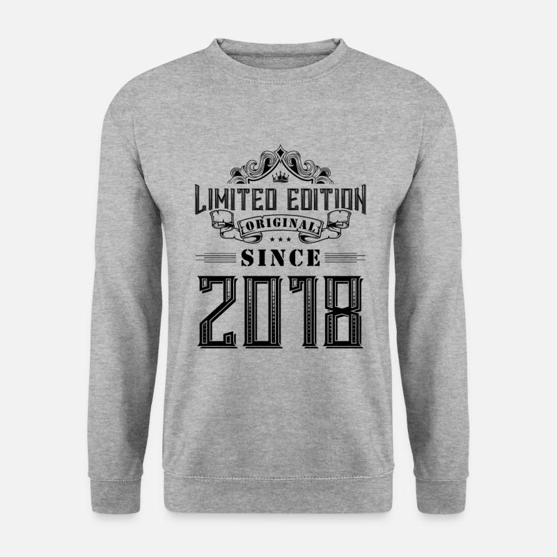 2018 limited edition - Unisex Sweatshirt - salt & pepper