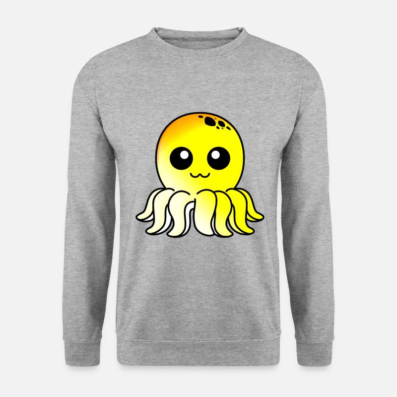 Octopus Comic Animal - Unisex Sweatshirt - salt & pepper