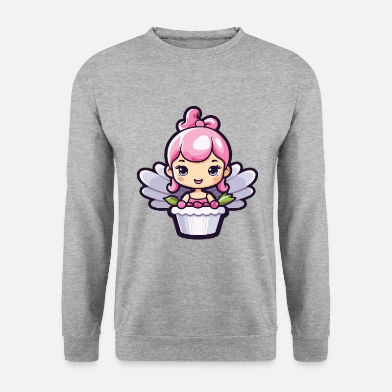 Fairy Baking Cake Comic - Unisex Sweatshirt - salt & pepper