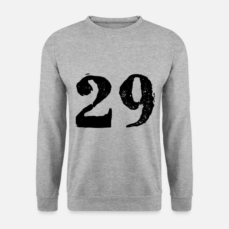 29 number jersey - Unisex Sweatshirt - salt & pepper