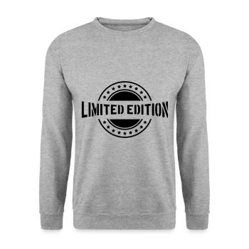 Limited Edition - Unisex Sweatshirt - salt & pepper - Front - Alina (178cm) & Michal (187cm)