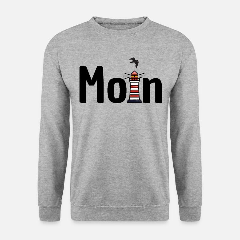 Moin Lighthouse Seagull - Unisex Sweatshirt - salt & pepper