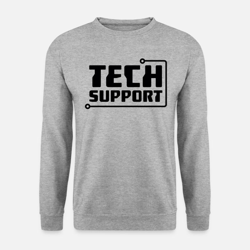 Tech Support - Unisex Sweatshirt - salt & pepper