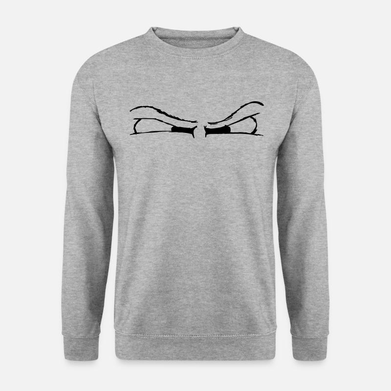 Evil look - Unisex Sweatshirt - salt & pepper