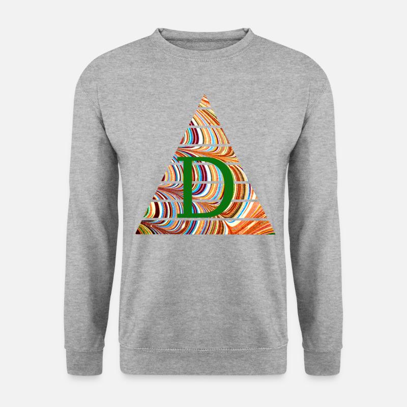 Triangle E 56 D - Sweat-shirt Unisexe - gris chiné