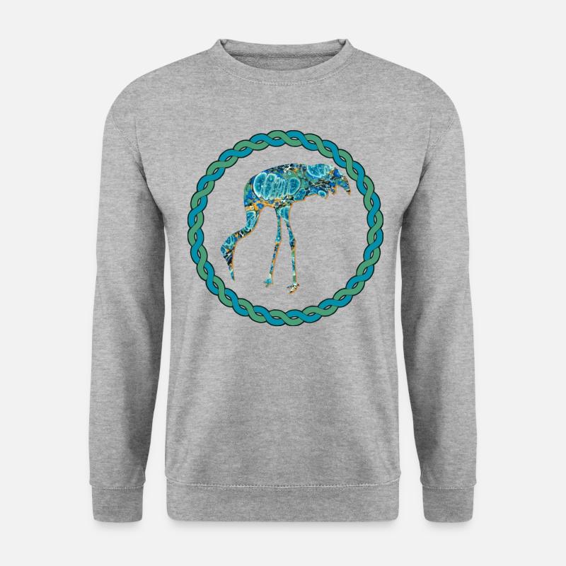 Grue E 100 - Sweat-shirt Unisexe - gris chiné