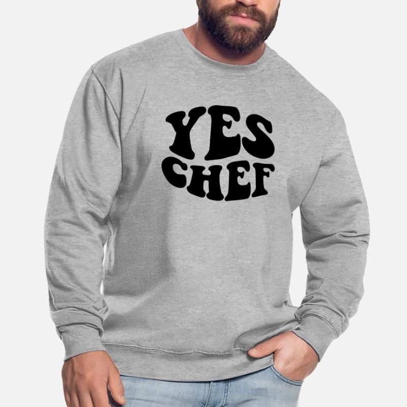 Ja Chef Lustiges Restaurant Küche Kochen Ja Chef Unisex Pullover