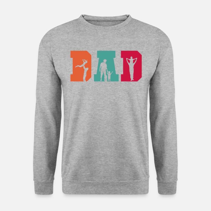 Father, Dad, Father's Day, - Unisex Sweatshirt - salt & pepper