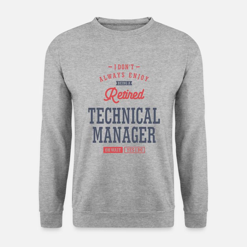Technical Manager - Unisex Sweatshirt - salt & pepper