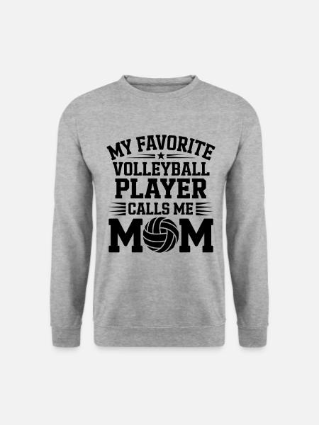 Volleyball Saying Funny Volleyball Gift - Unisex Sweatshirt - salt & pepper