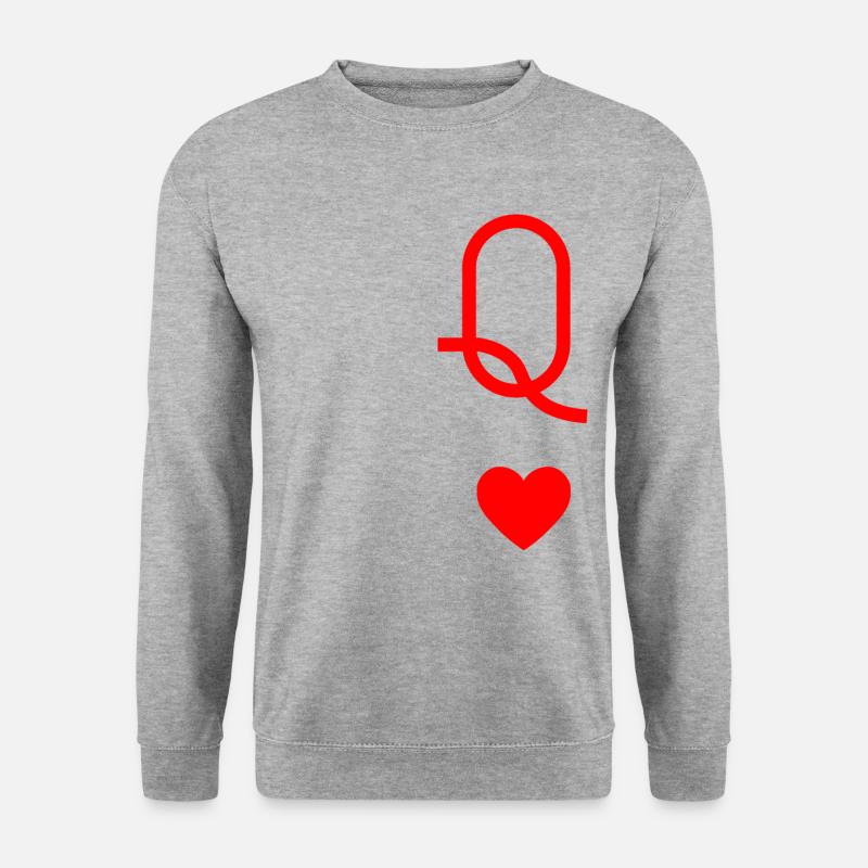 Königin der Harts - Unisex Pullover - Weißgrau meliert