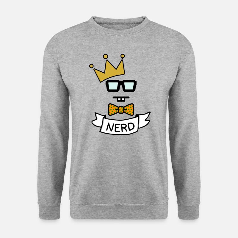 Nerdking - Unisex Sweatshirt - salt & pepper