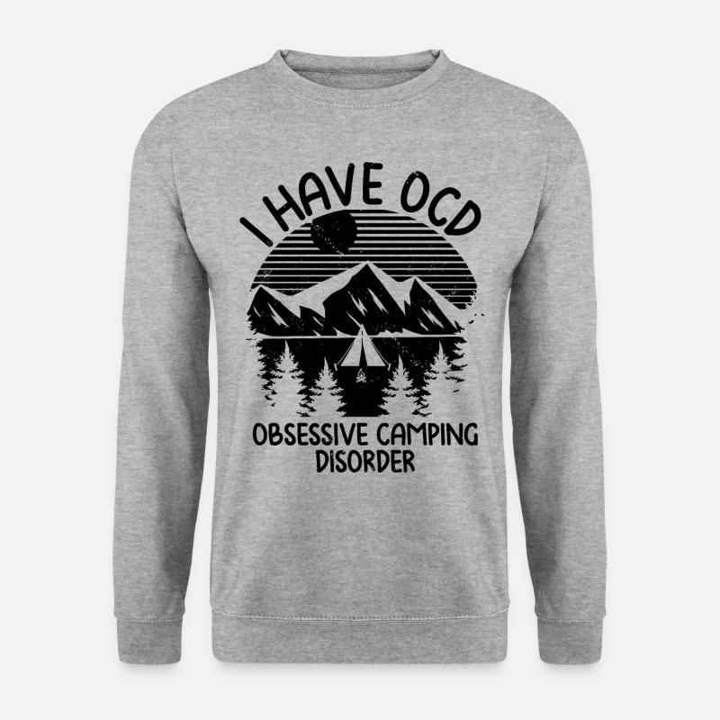 Camper - Unisex Pullover - Weißgrau meliert