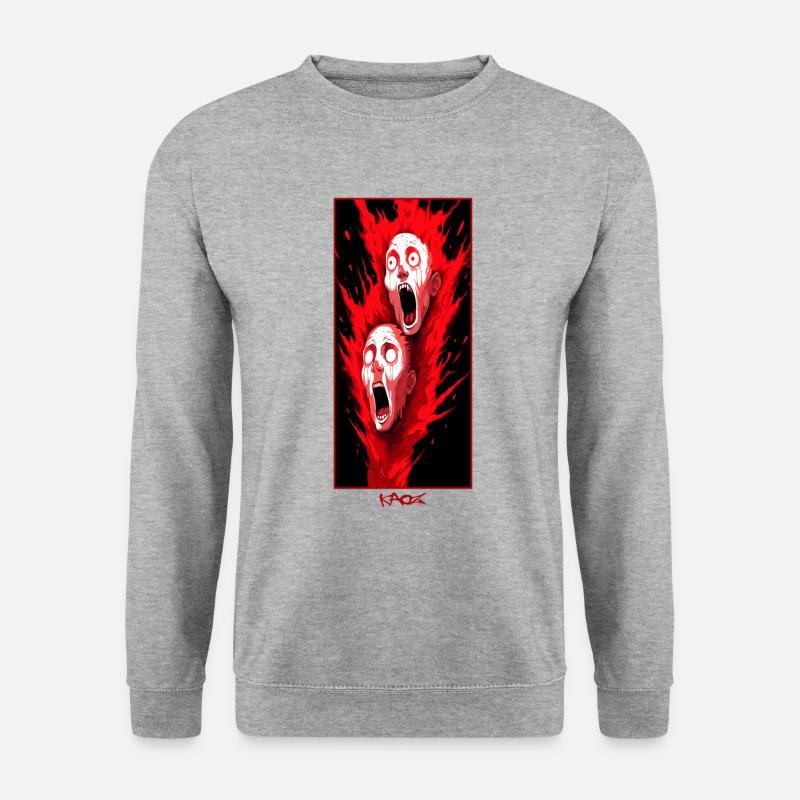 Paranoia afoot - Unisex Sweatshirt - salt & pepper