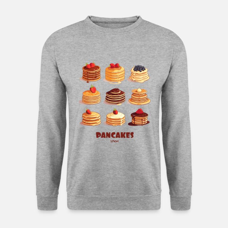 Chocolate Fruit Pancakes - Unisex Sweatshirt - salt & pepper