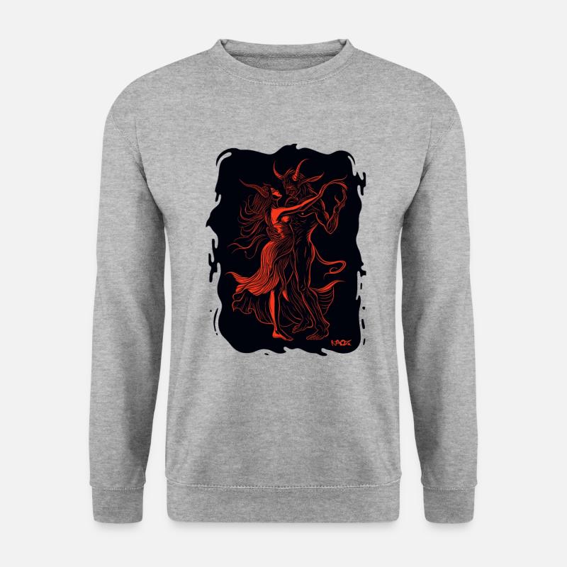 A Dance with the Devil - Unisex Sweatshirt - salt & pepper